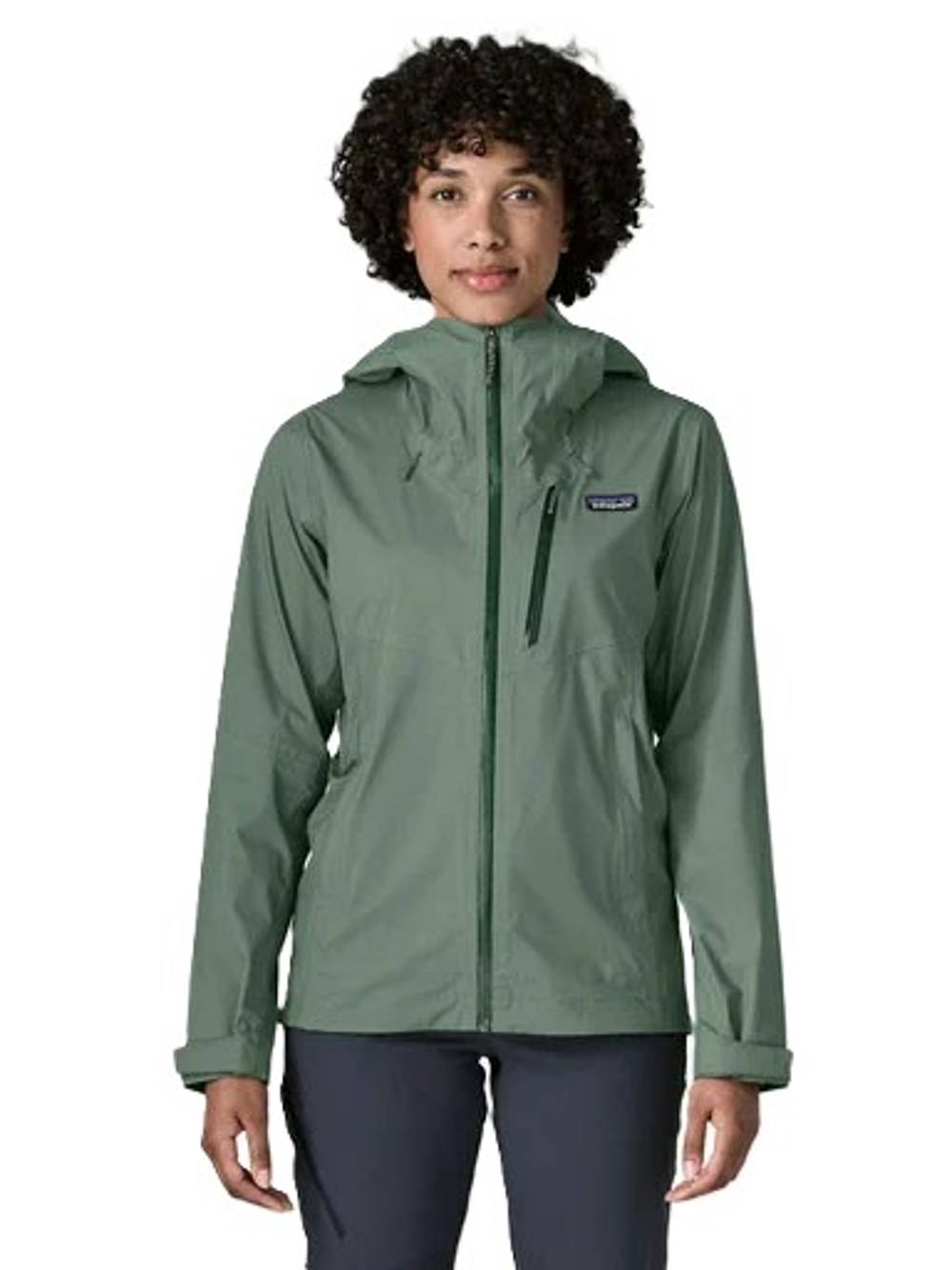 Patagonia Women's Granite Crest Rain Jacket in Canopy Green - Image 2 of 2