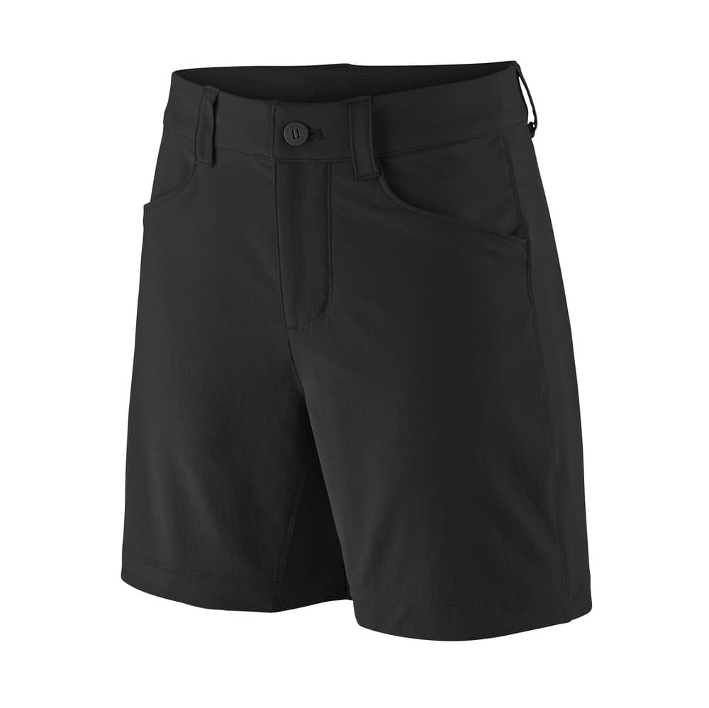 Patagonia Women's Landfarer Bike Shorts in Black - Image 2 of 6