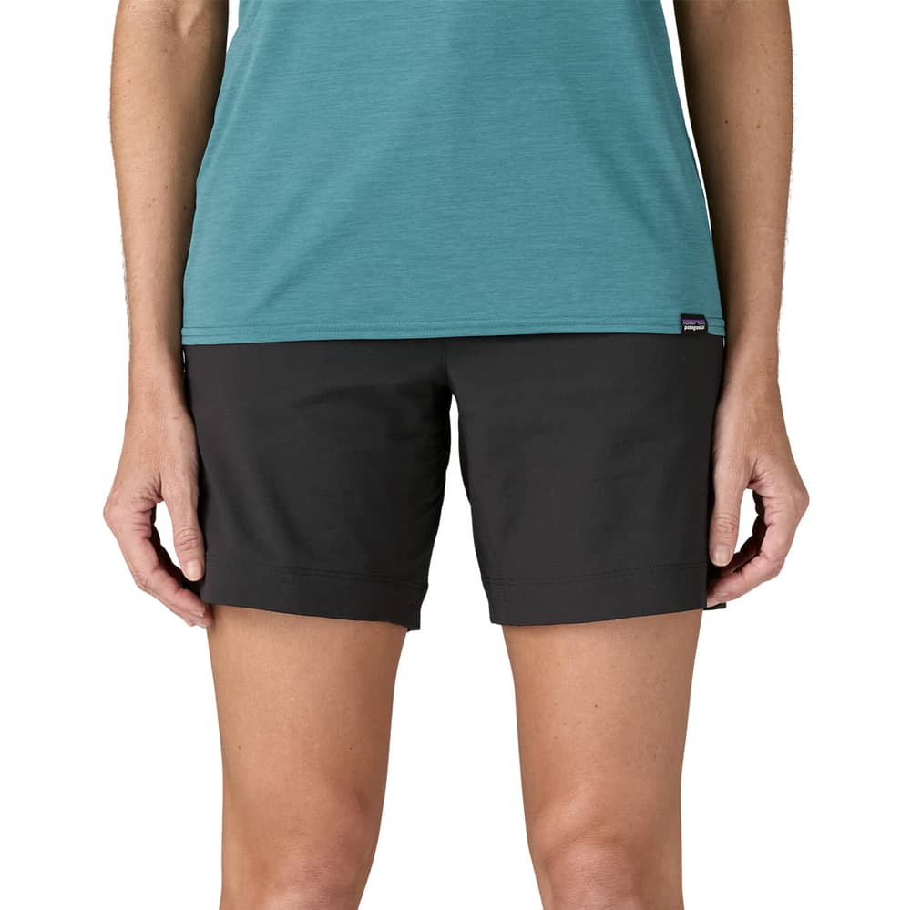 Patagonia Women's Landfarer Bike Shorts in Black - Image 4 of 6