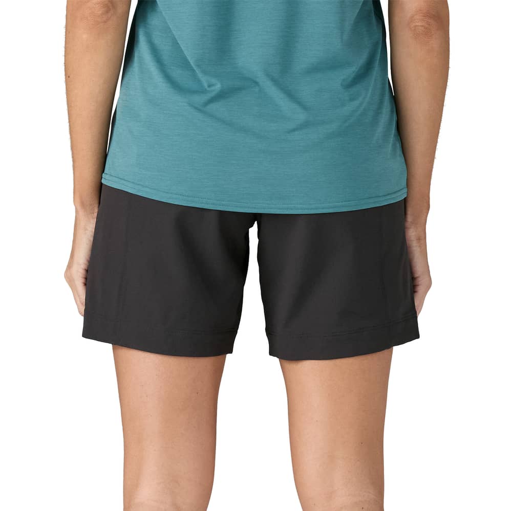 Patagonia Women's Landfarer Bike Shorts in Black - Image 6 of 6