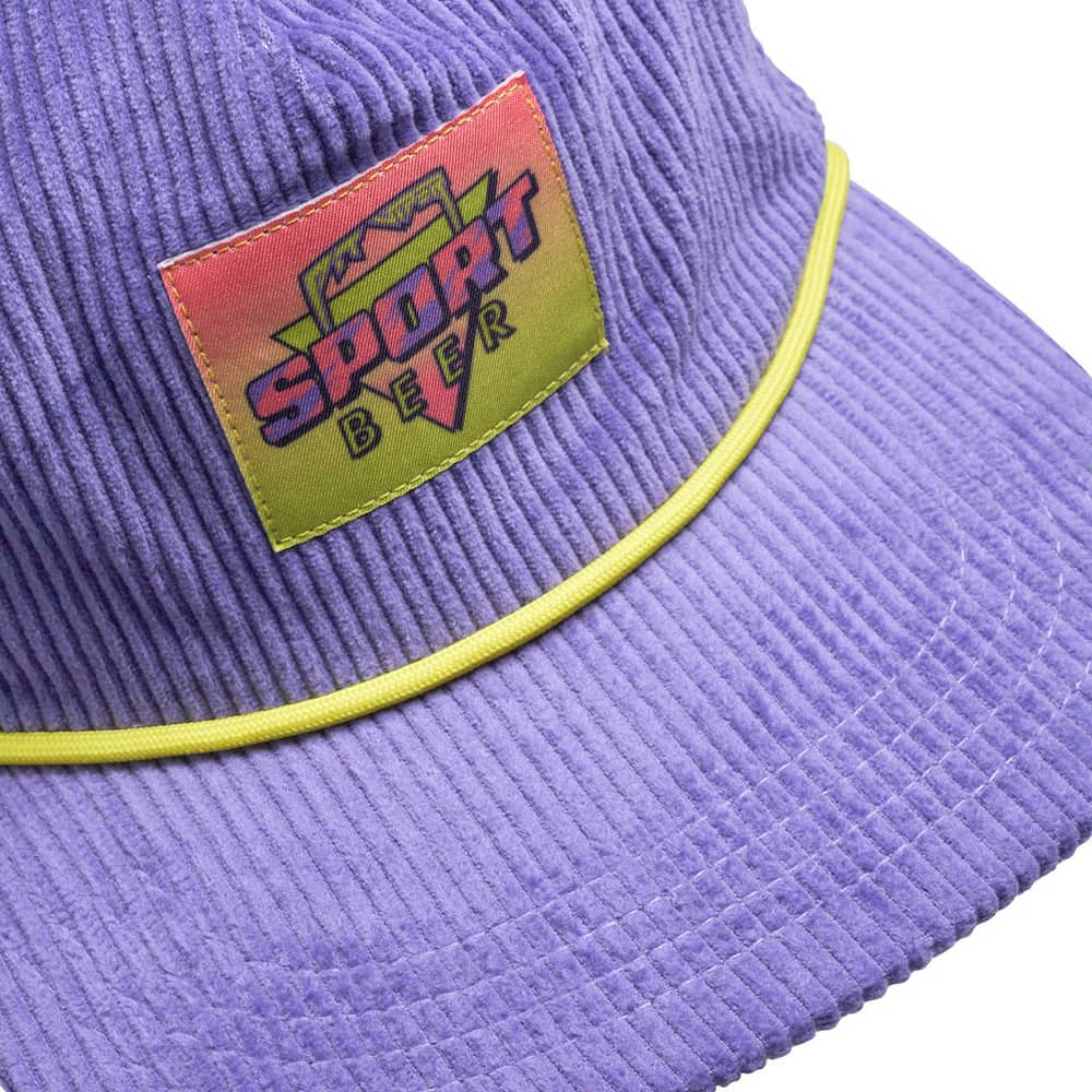 Pit Viper Sport Beer Groomer Hat in Rich Athletic Purple - Image 2 of 2