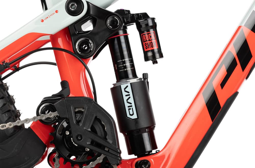 Pivot Phoenix V5 Ride GX DH Bike 2025 in Red Mint - Image 3 of 6