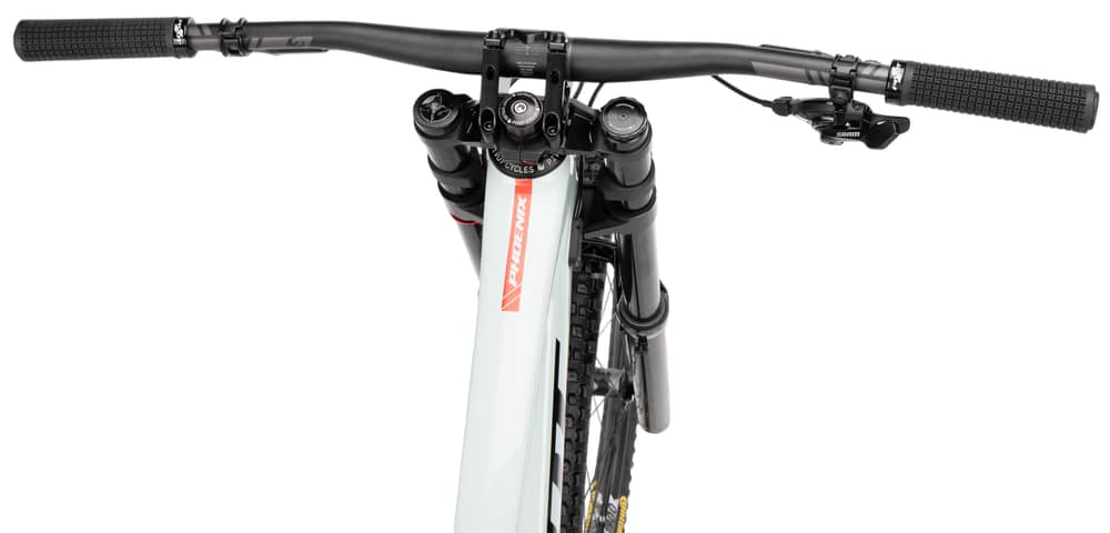 Pivot Phoenix V5 Ride GX DH Bike 2025 in Red Mint - Image 6 of 6