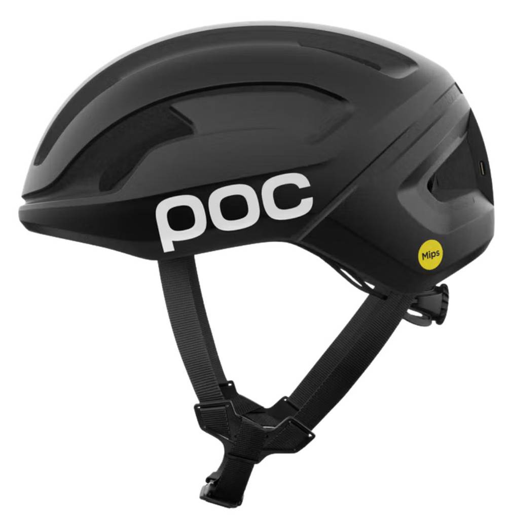POC Omne Beacon MIPS Helmets in Uranium Black Matt - Image 1 of 4