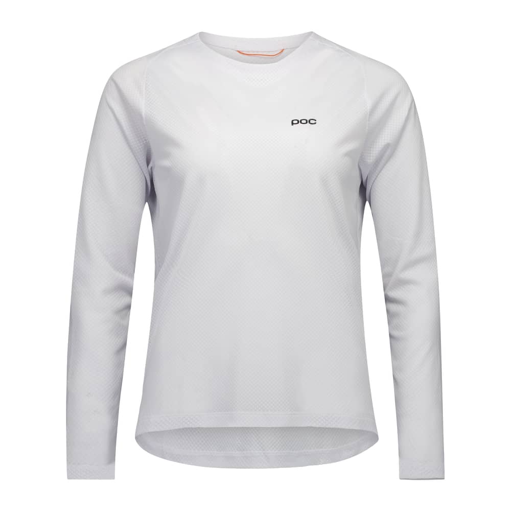 POC Women's Motion Air L/S Jersey in Hydrogen White - Image 1 of 2