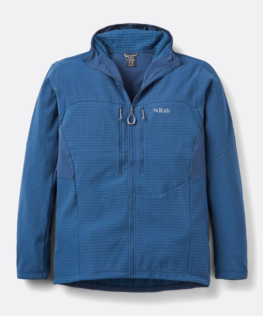 Rab Ascendor Pro Hoody in Tempest Blue - Image 1 of 1