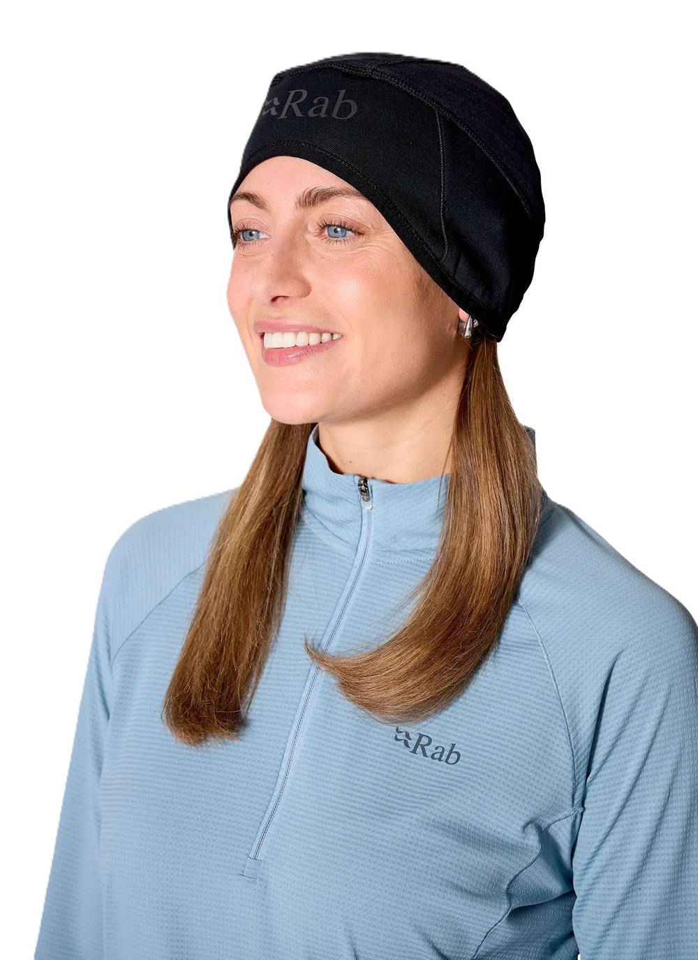 Rab Windstopper Beanie in Black - Image 1 of 2