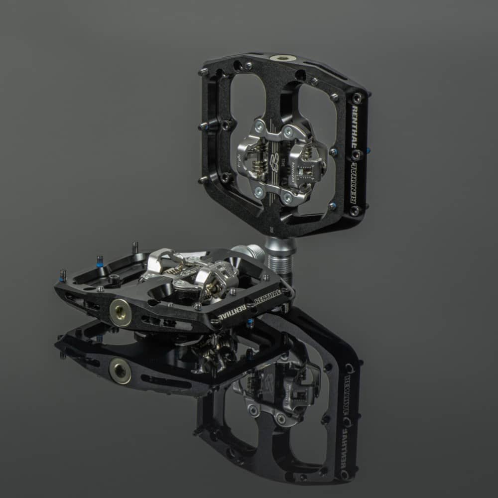 Renthal | Revo-Dhc Pedals Black | Aluminum