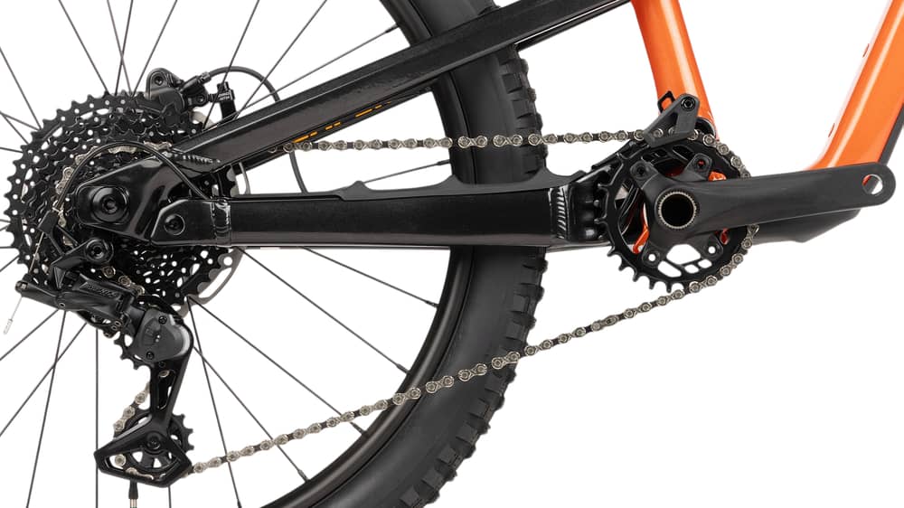 Rocky Mountain Reaper 24 2026 Bike in Orange/Grey - Image 2 of 5