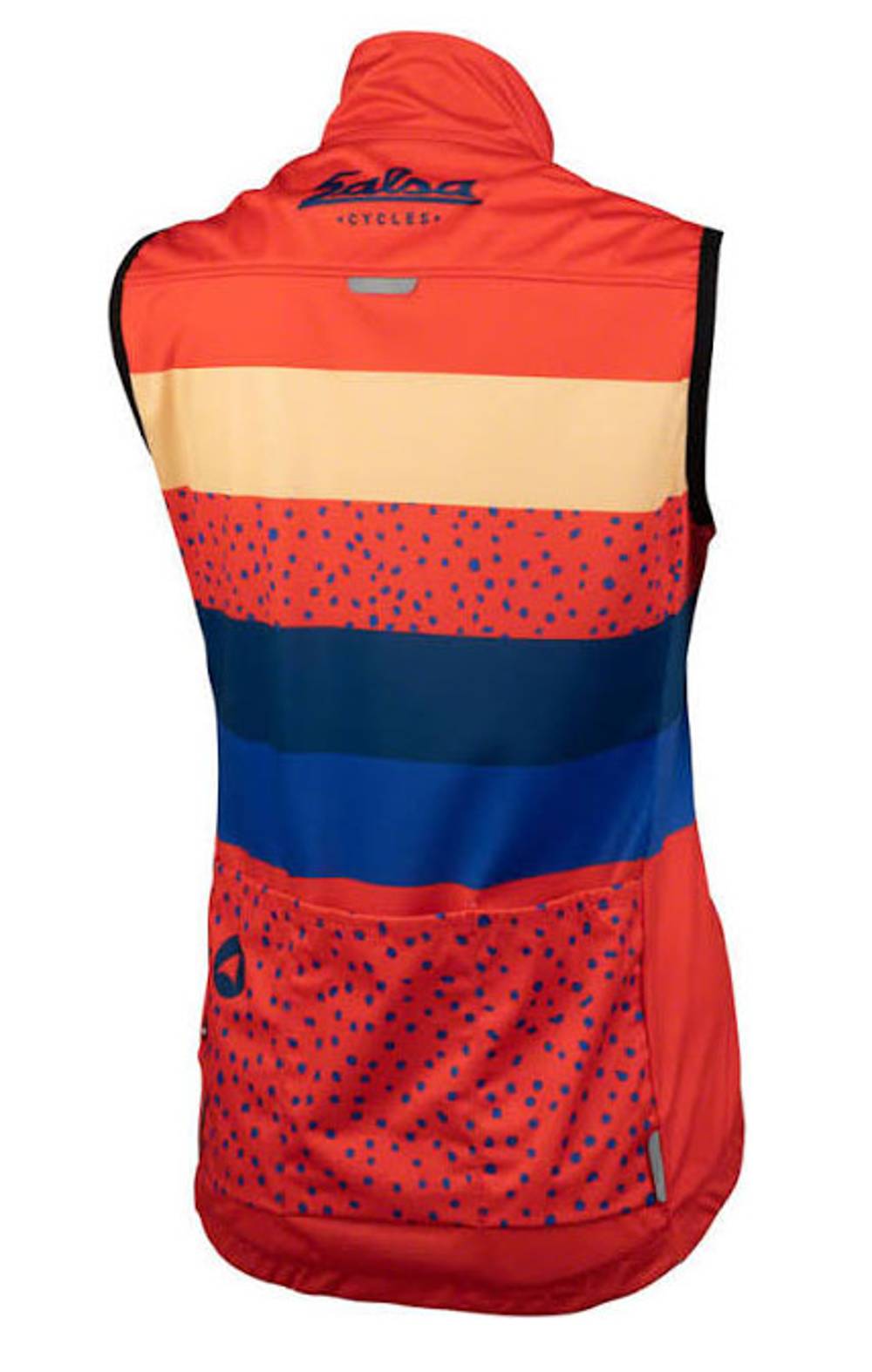 Salsa Men's Team Polytone Vest in Red Stripe - Image 2 of 2