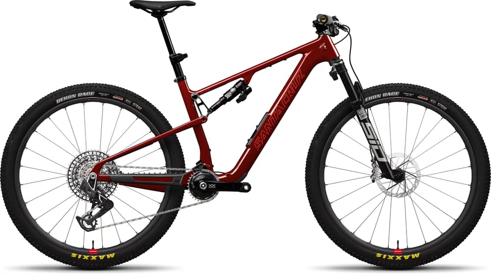 Santa Cruz Bicycles | Blur 5 Cc Xx Axs Fa Race 2027 Bike | Gloss Tart Cherry | L