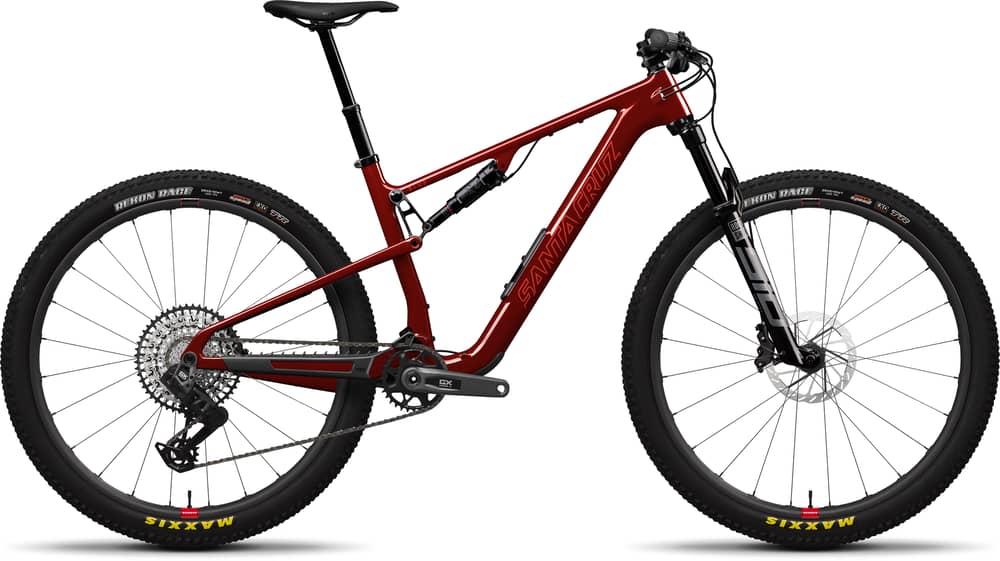 Santa Cruz Bicycles | Blur 5 Cc Gx Axs Race 2027 Bike | Gloss Tart Cherry | L