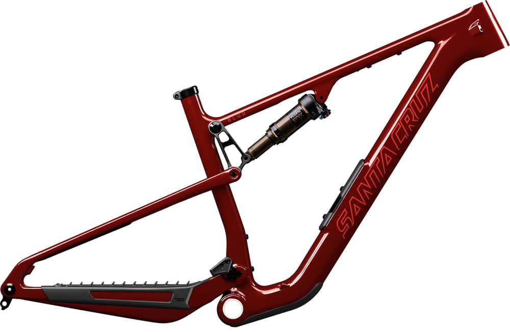 Santa Cruz Bicycles | Blur 5 Cc 2027 Frameset | Gloss Tart Cherry | S