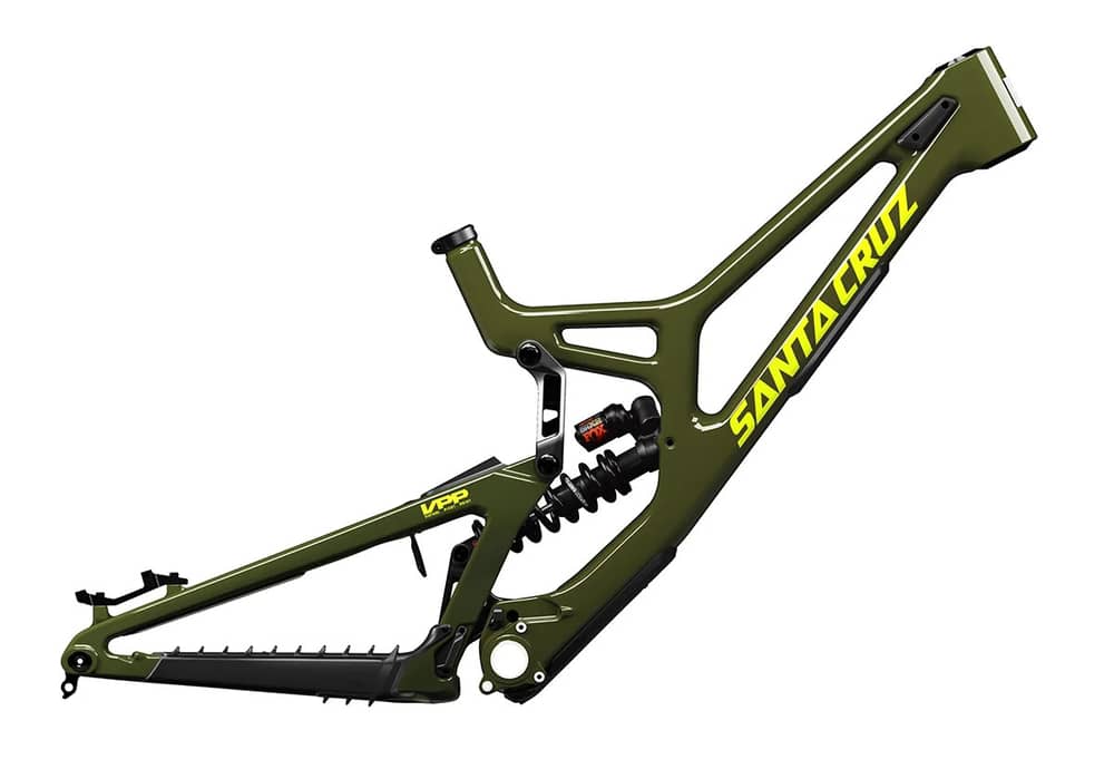 Santa Cruz V10 8 CC MX 2027 Frame in Gloss Kelp Green - Image 1 of 1