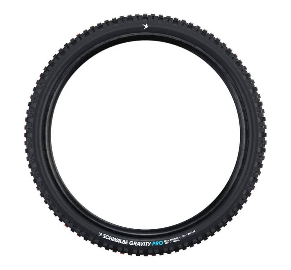 Schwalbe Eddy Gravity Pro 27.5" Radial Tire in Black - Image 1 of 2