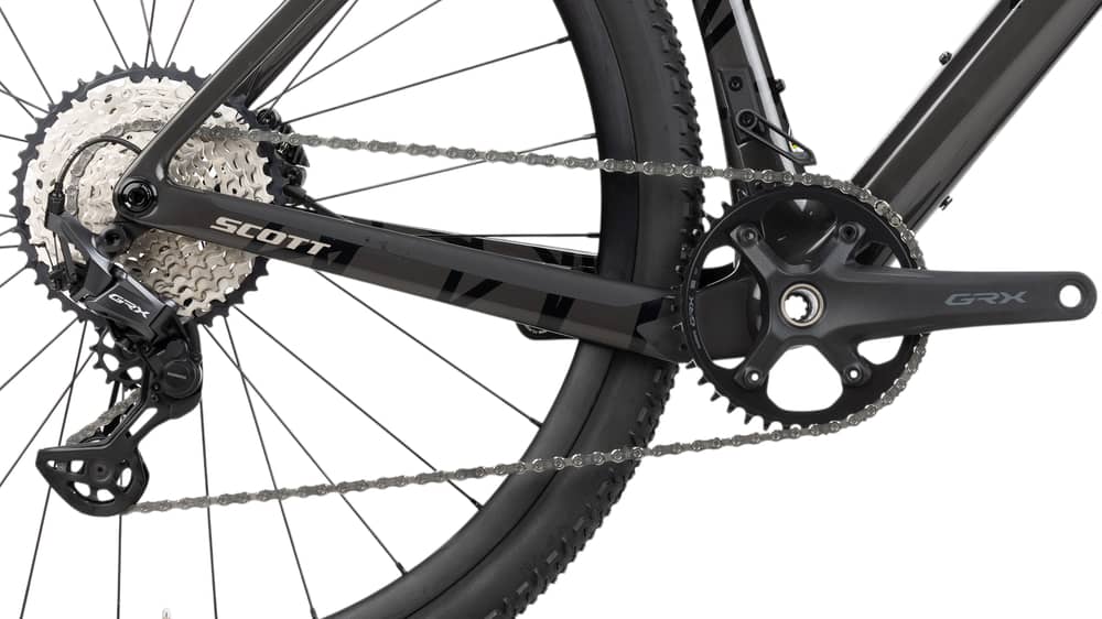 Scott Addict Gravel 30 Bike 2026 in Carbon Black - Image 2 of 5