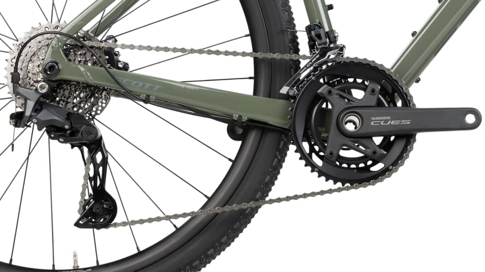 Scott Speedster Gravel 20 Bike 2026 in Wenge Green - Image 2 of 5