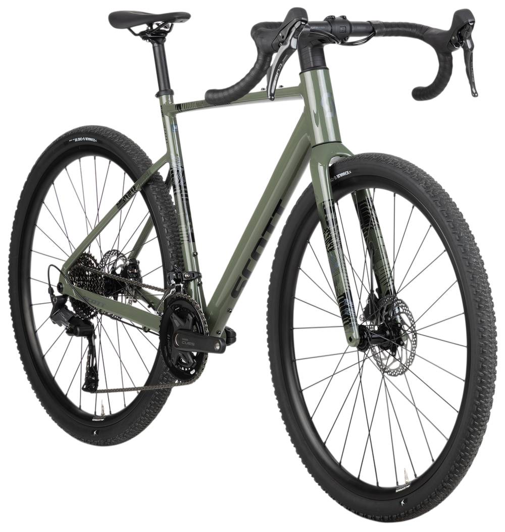 Scott Speedster Gravel 20 Bike 2026 in Wenge Green - Image 3 of 5