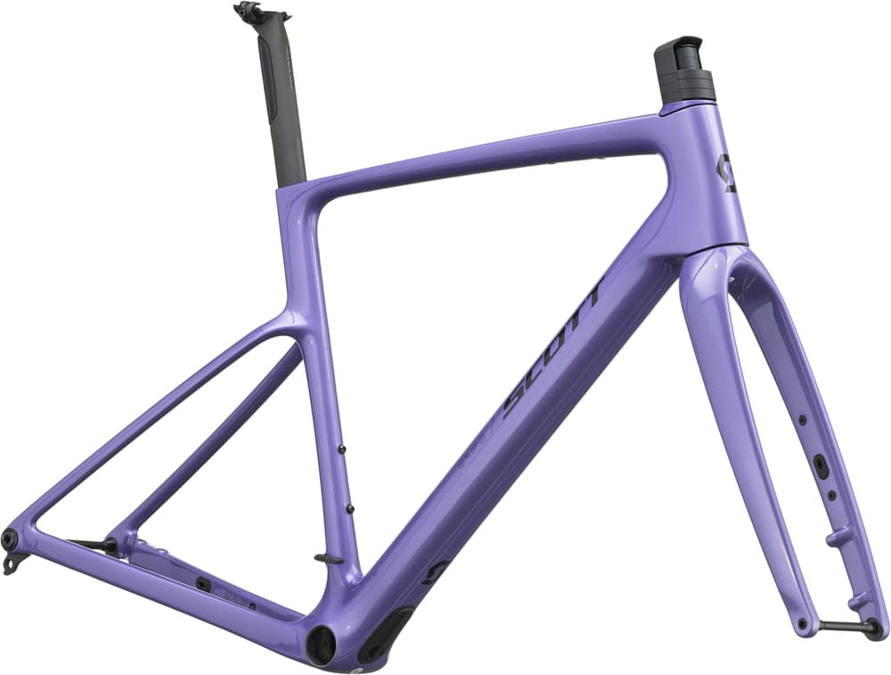 Scott Addict Gravel 10 Frameset 2027 in Blaze Purple - Image 2 of 3