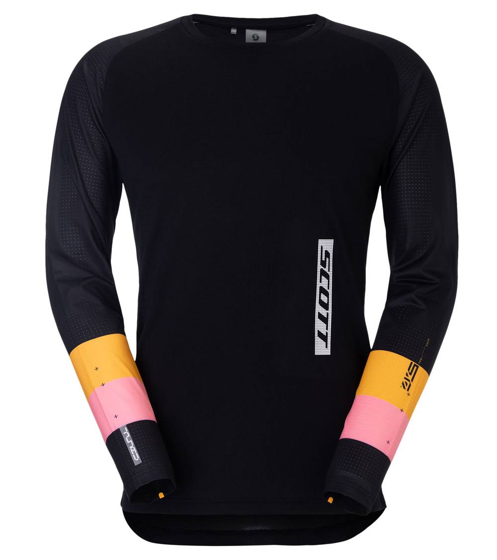 SCOTT Tee M's Tuned LS in Black - Image 1 of 2