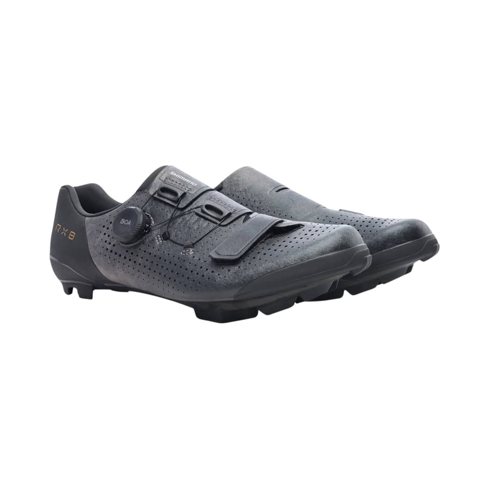 Shimano SH-RX801E WIDE BICYCLES SHOES in Black - Image 5 of 12