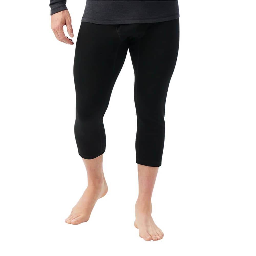 Smartwool Men's Classic Thermal Merino Base Layer 3/4 Bottom in Black - Image 4 of 5