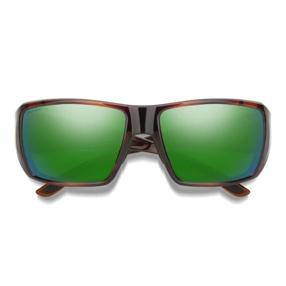 Smith Guide's Choice S Sunglasses in Matte Tortoise/ChromaPop Glass Polarchromic Brown Green Mirror - Image 2 of 3