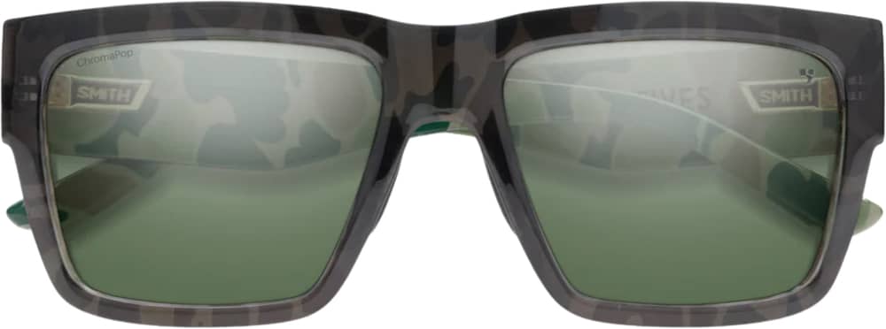 Smith Lineup Sunglasses in High Fives/Duck Camo/ChromaPop Polarized Gray Green - Image 3 of 3