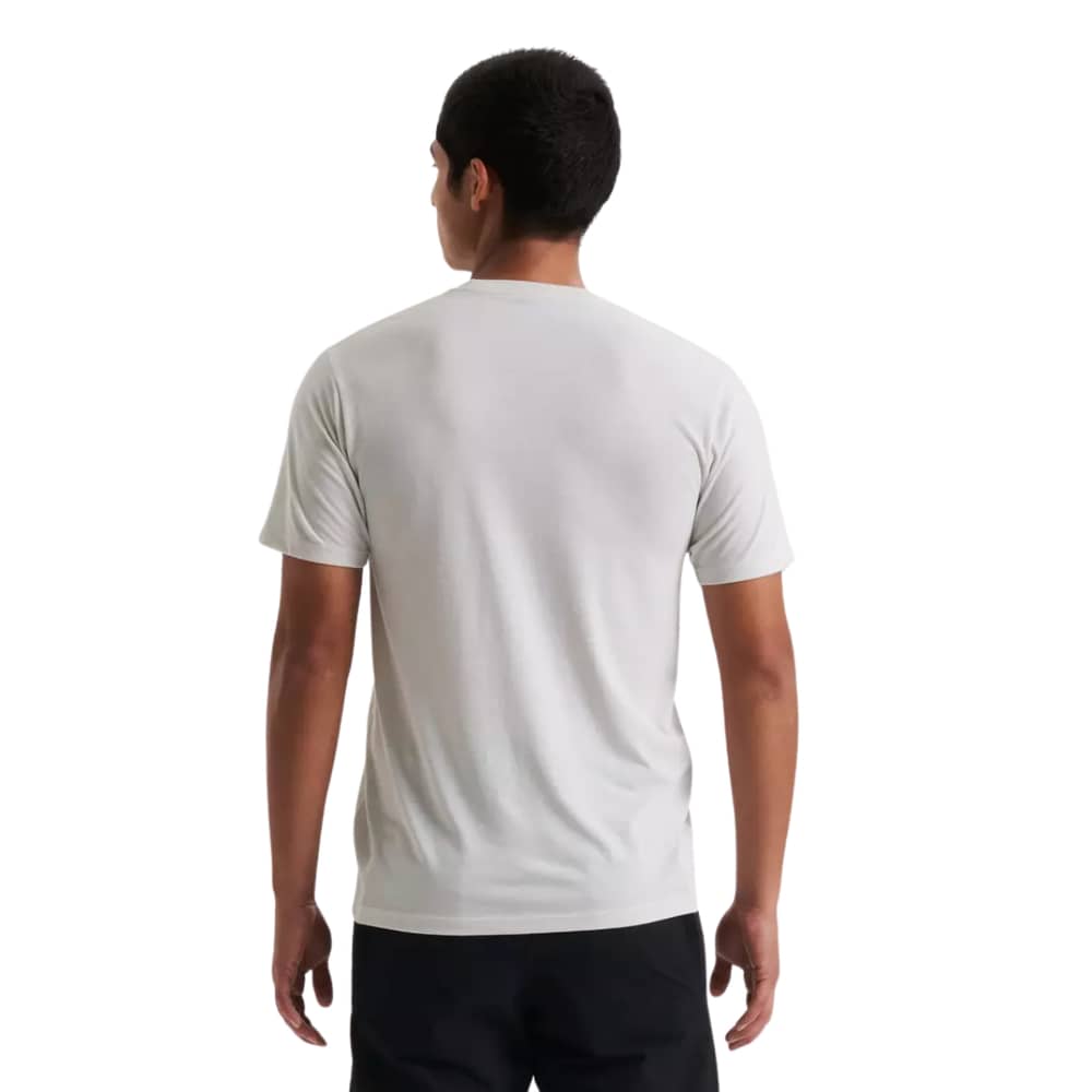 Specialized Wordmark Short Sleeve T-Shirt in Dove Grey - Image 3 of 4
