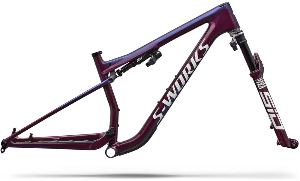 Specialized | S-Works Epic 9 Frameset Bordeaux /blue Pearl/ | White | Silver M