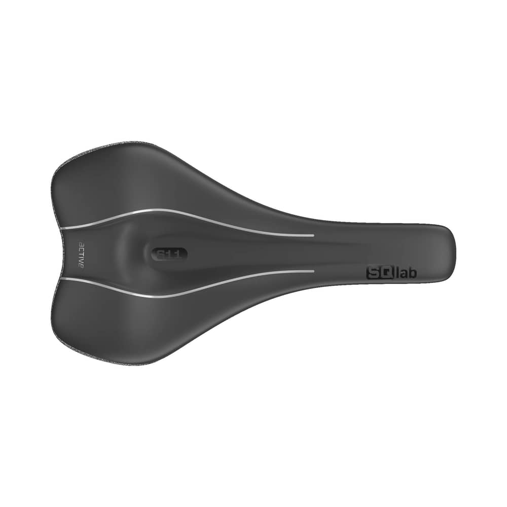SQlab 611 ERGOWAVE Active 2.1 Carbon Saddle in Black - Image 2 of 6