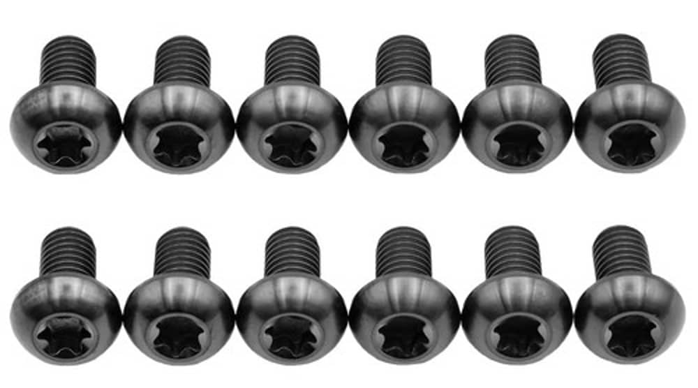 Better Bolts Titanium Buttonhead Rotor Bolt Kit in Black - Image 1 of 1