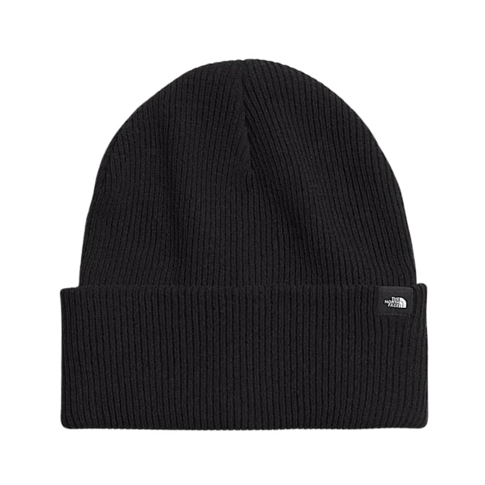 The North Face Apres Cuff Beanie in TNF Black - Image 1 of 1