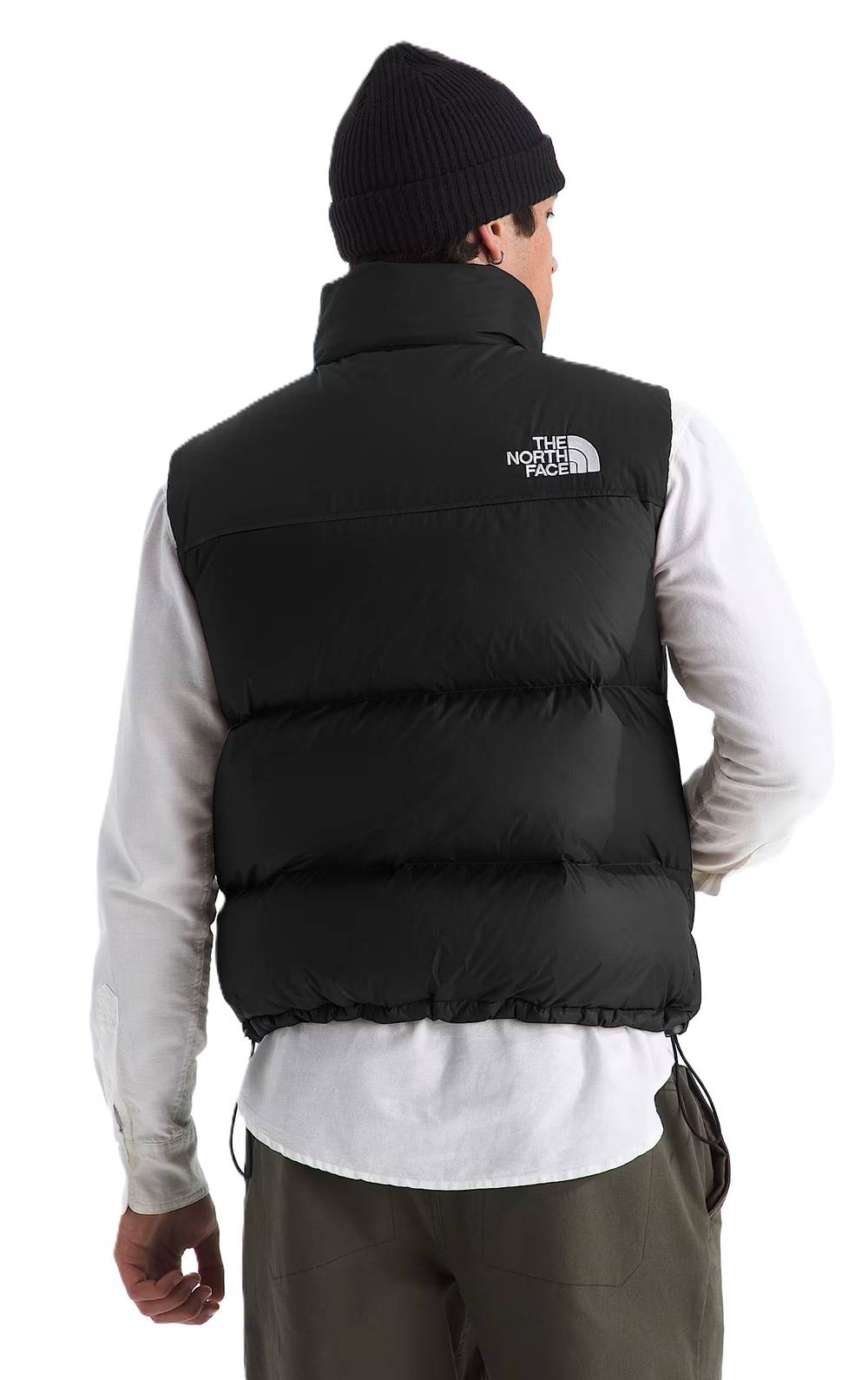 The North Face Men's 1996 Retro Nuptse Vest in TNF Black/Recycled Down - Image 2 of 3