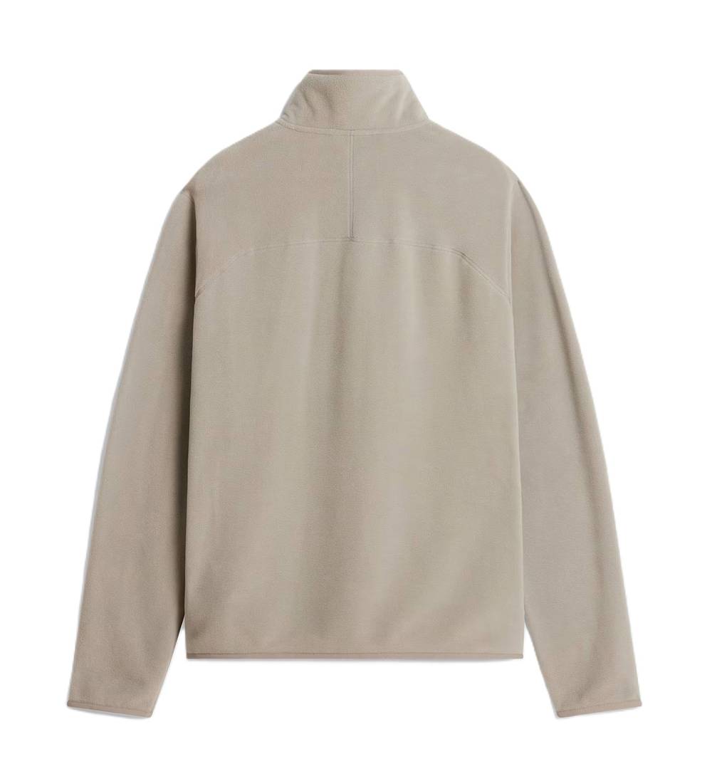 The North Face Men's Glacier ¼ Zip-Embroidered Logo in Stone Slab - Image 2 of 2