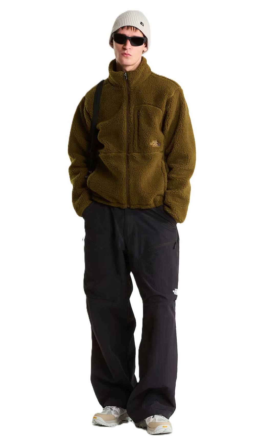 The North Face Men's Extreme Pile 2 Full Zip Jacket in Caraway Seed - Image 3 of 3