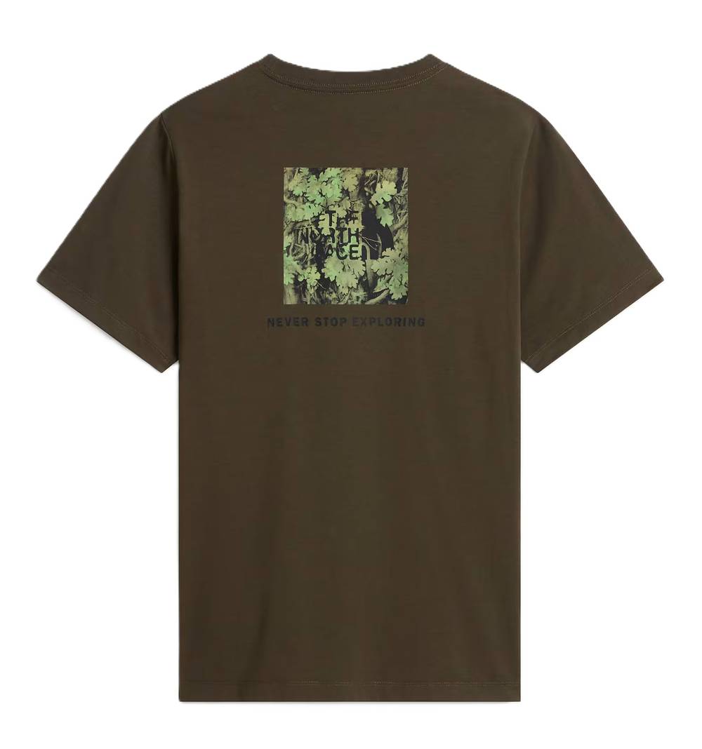 The North Face Men's Yumiori Off Peak Full Zip Jacket-Print in New Taupe Green Yosemite Oak Print - Image 2 of 2