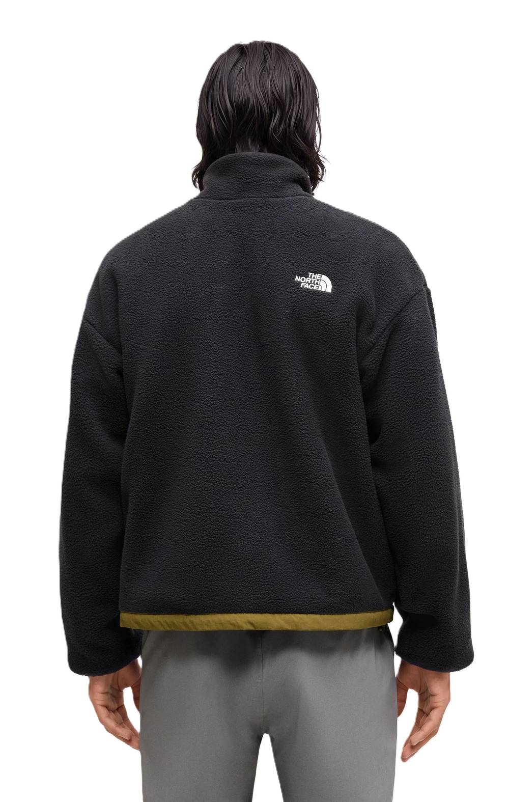 The North Face Men's Yumiori Reversible Jacket in Caraway Seed/TNF Black - Image 3 of 3