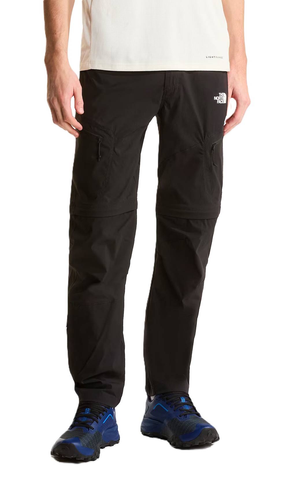 TNF Men's Exploration Reg Tapered Convertible Pant in TNF Black - Image 3 of 4