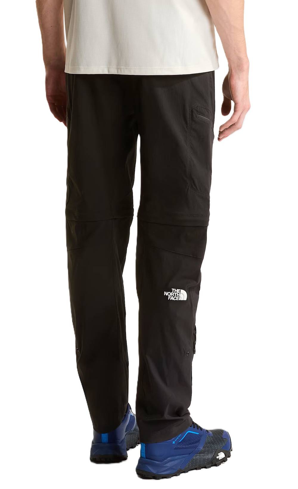TNF Men's Exploration Reg Tapered Convertible Pant in TNF Black - Image 4 of 4