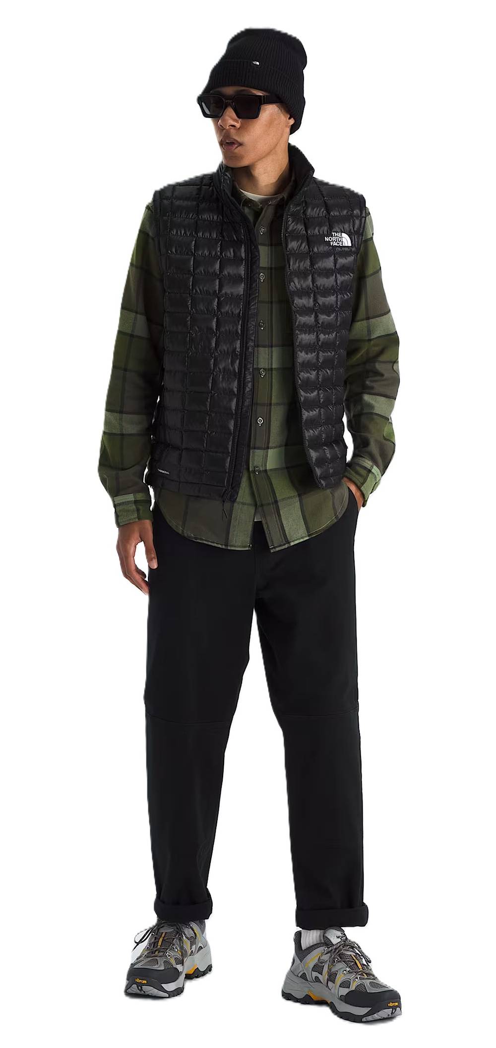 The North Face Men's Thermoball Vest in TNF Black/TNF Black - Image 3 of 3