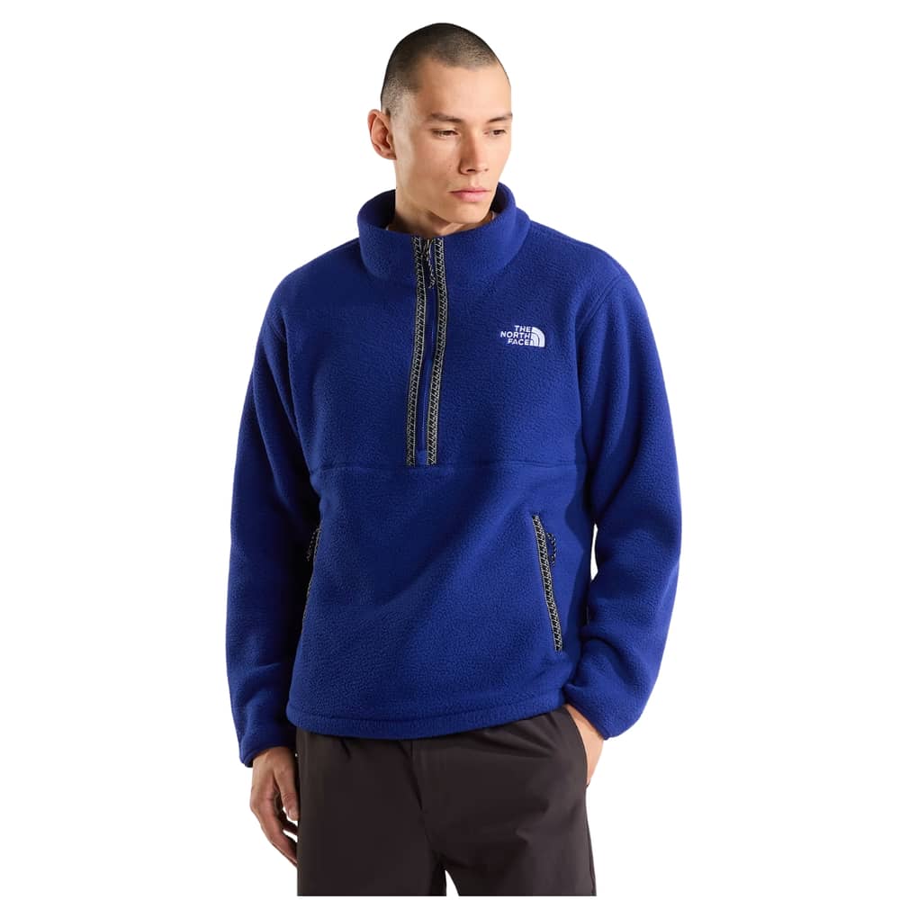 The North Face Men's TNF Fleeski ¼ Zip Pullover in Bold Blue - Image 1 of 3