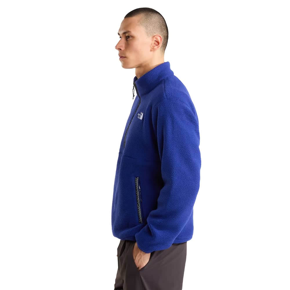 The North Face Men's TNF Fleeski ¼ Zip Pullover in Bold Blue - Image 2 of 3