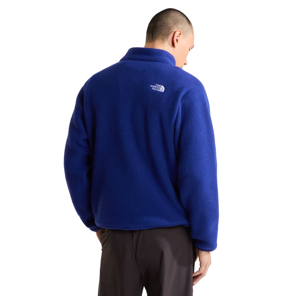 The North Face Men's TNF Fleeski ¼ Zip Pullover in Bold Blue - Image 3 of 3