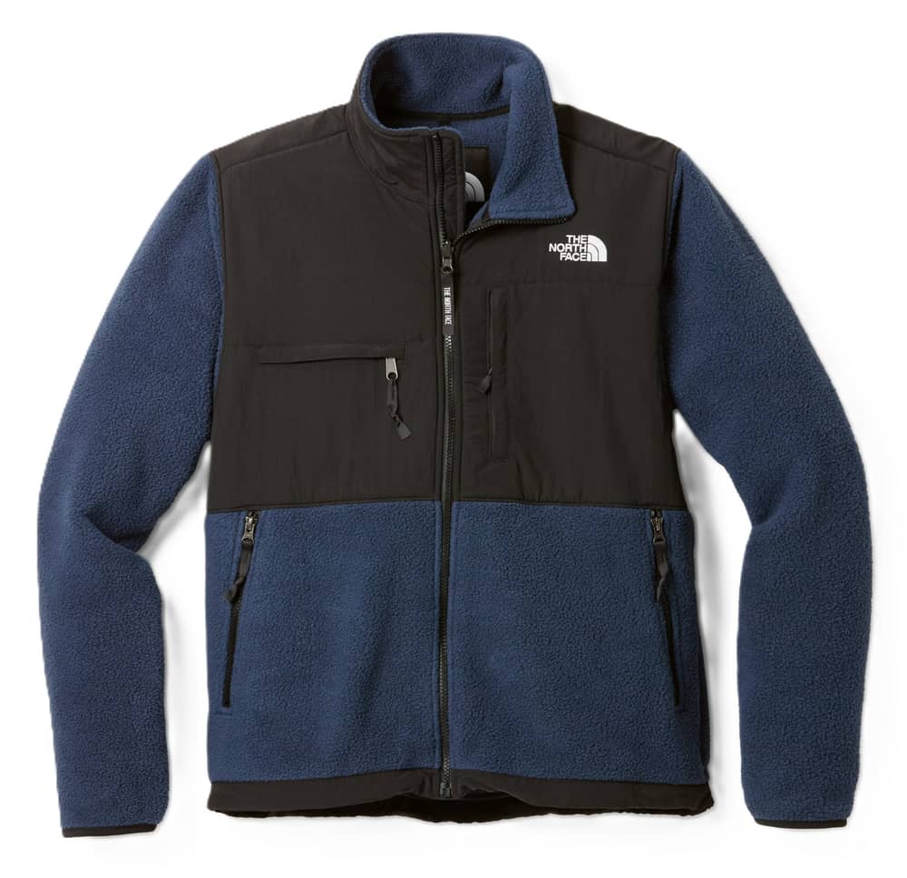 The North Face Men's Retro Denali Jacket in Summit Navy/TNF Black - Image 1 of 3