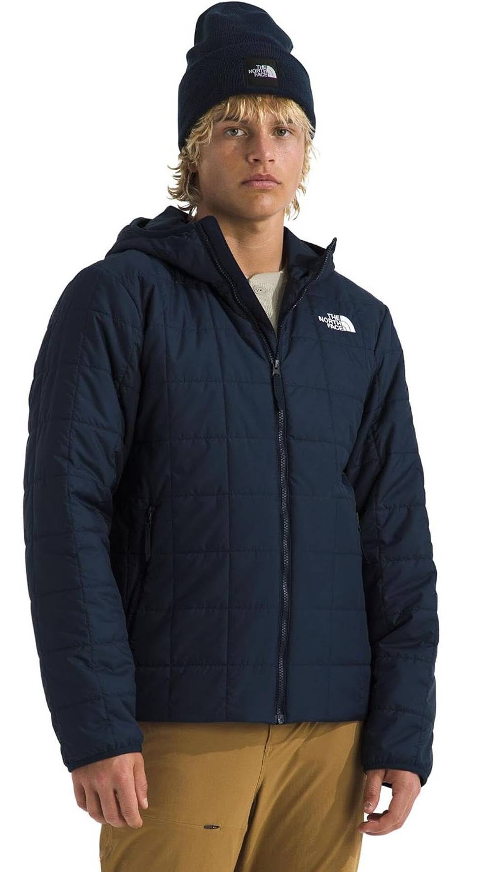 The North Face Men's Junction Insulated Hoodie in Summit Navy - Image 1 of 4