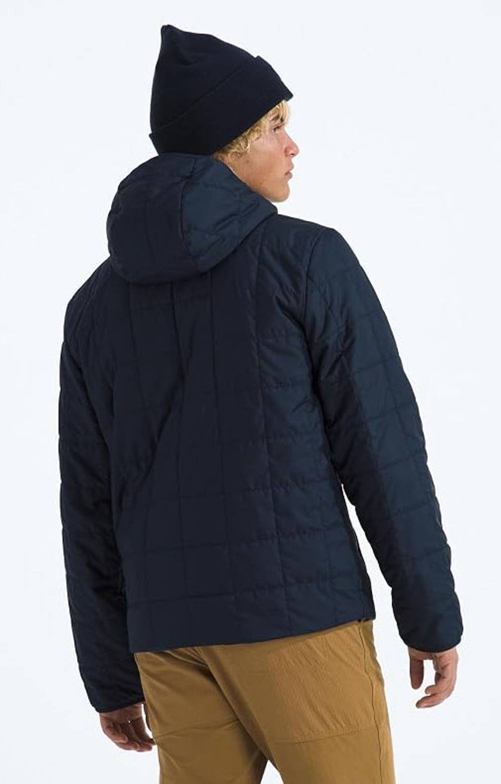 The North Face Men's Junction Insulated Hoodie in Summit Navy - Image 4 of 4
