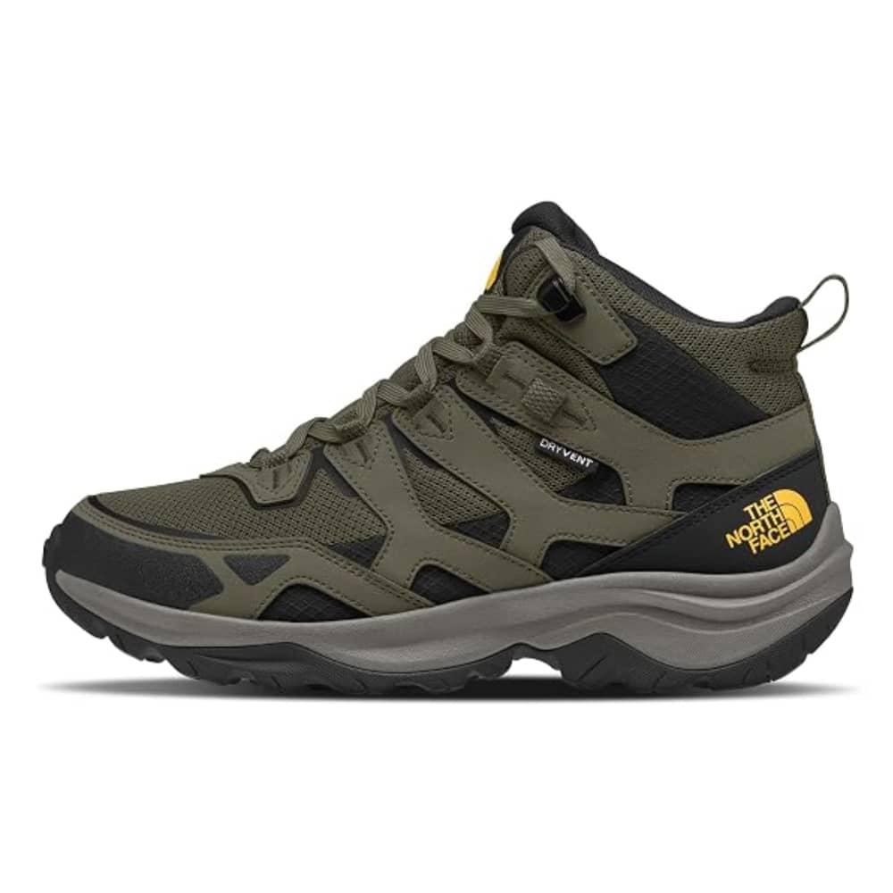 The North Face Men's Hedgehog 3 Mid Waterproof Boots in New Taupe Green/Black - Image 1 of 4