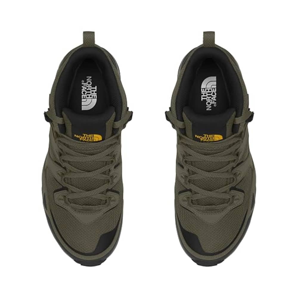 The North Face Men's Hedgehog 3 Mid Waterproof Boots in New Taupe Green/Black - Image 2 of 4
