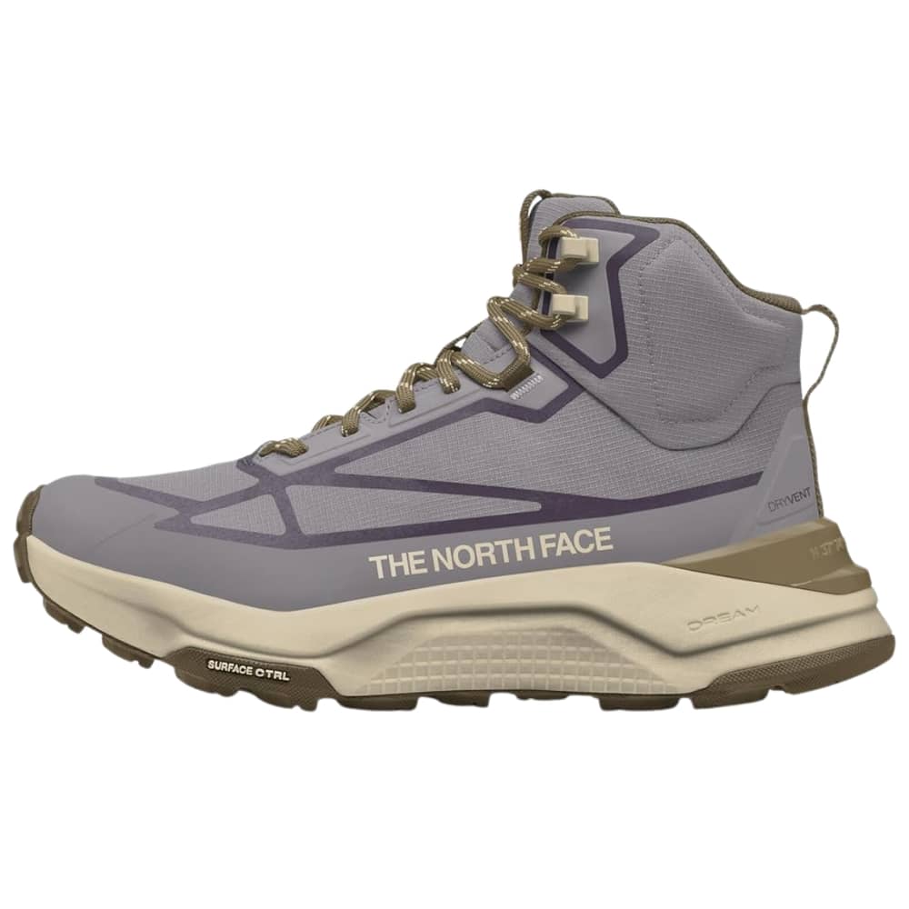 The North Face Women's Fastpack Mid Waterproof Boots in Transcendent Grey/Cedar - Image 1 of 4